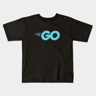 GO Programming Languange Logo Kids T-Shirt